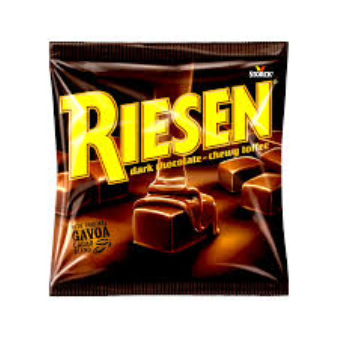 STORCK RIESEN DARK CHOCOLATE CHEWY TOFFEE 150G